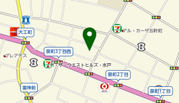 二番街ビルの地図画像