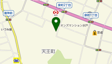 加納合名天王町ビルの地図画像