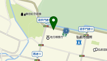 東奥日報社弘前支社ビルの地図画像