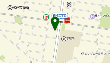 白梅水城ビルの地図画像