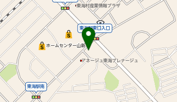 横伝ビルの地図画像