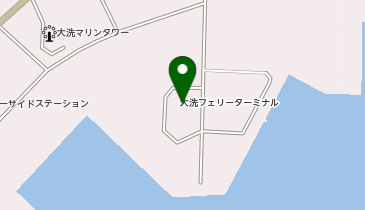 大洗港フェリーターミナルビルの地図画像