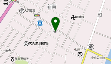 大河原町福祉センターの地図画像