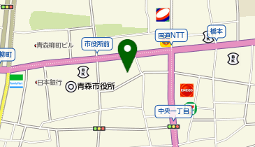 明治安田生命青森中央ビルの地図画像