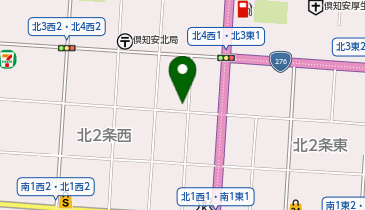 三千里ビルの地図画像