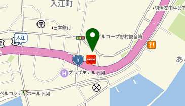 栄光下関ビルの地図画像