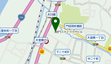 関門スカイプラザビルの地図画像