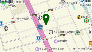 アーバンネット仙台中央ビルの地図画像