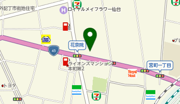 花京院ビルの地図画像
