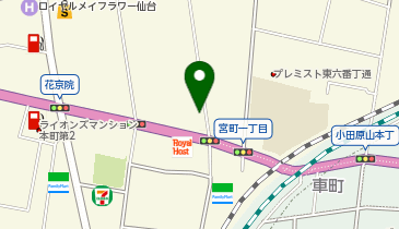 セイワ花京院ビルの地図画像