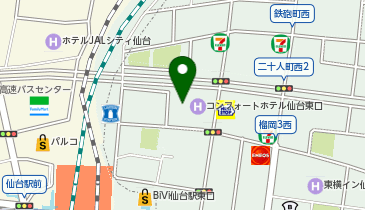 広瀬通SEビルディングの地図画像