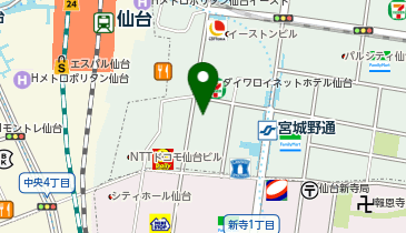 TM仙台ビルの地図画像