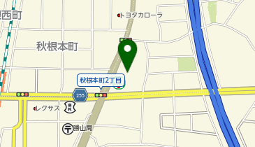 秋野ビルの地図画像