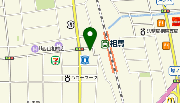 角丸ビルの地図画像