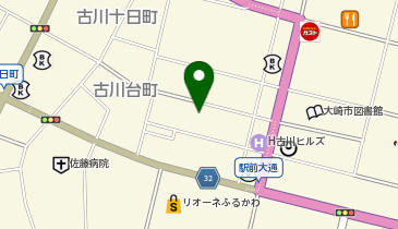 オフィス古川の地図画像