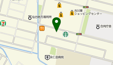 北都開発ビルの地図画像