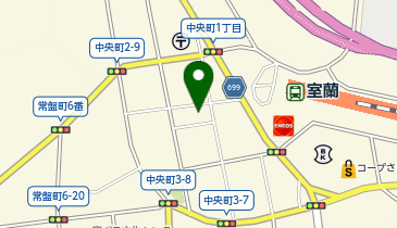 中通りセンターの地図画像