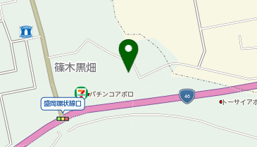 丹内建設(株)本社ビルの地図画像