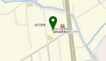 カメイ(株)岩手支店盛岡物流センターの地図画像