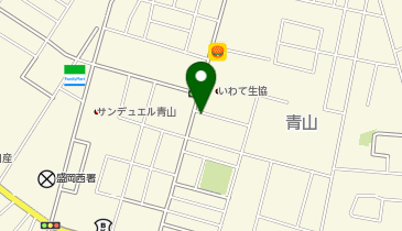 青中ビルの地図画像