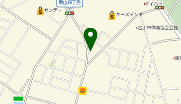 青山テナントビルの地図画像