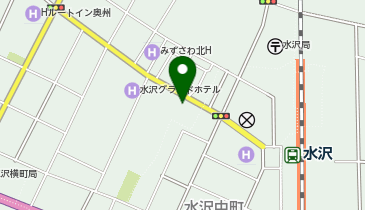 水沢商工会館ビルの地図画像