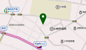 稲森ビルの地図画像