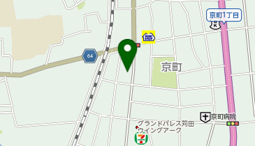 木ビルの地図画像