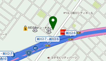 新川3・7ビルの地図画像