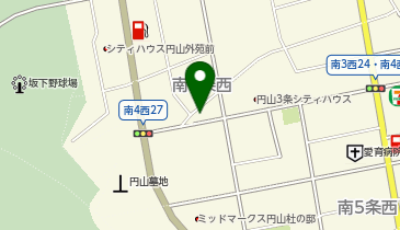 円山三角ビルの地図画像