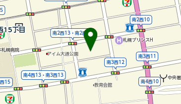 南2条藤井ビルの地図画像