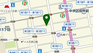 212ビルの地図画像