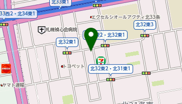 北欧しんたくビルの地図画像