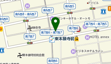 JIすすきのビルの地図画像