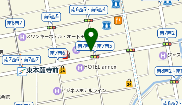 まつやビルの地図画像