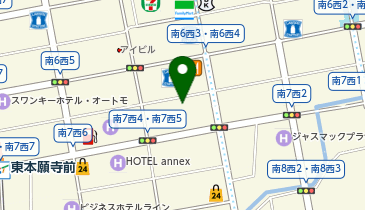 プラザ7.4浅井ビルの地図画像