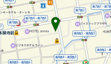 アバンティ第2北海ビルの地図画像