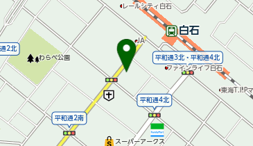 シティロイヤル平和通シンエー平和通ビルの地図画像