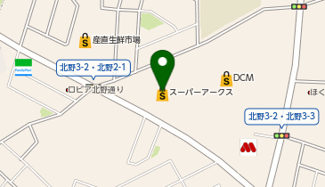 栄進総業ビルスーパーアークス北野店の地図画像