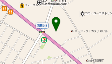 ヤマダデンキTeccLIFESELECT清田店の地図画像