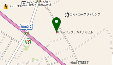 リバージュタナカタナカビルの地図画像
