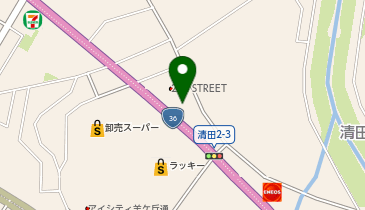 北七ビルの地図画像