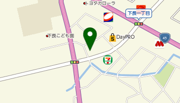 オフィス長苗代の地図画像