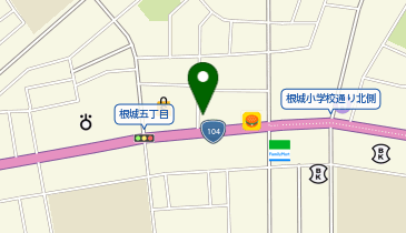 根城ビルの地図画像