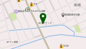 (株)菅運南郷ビルの地図画像