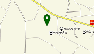 串間市総合保健福祉センターの地図画像