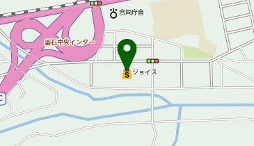 ジョイフルタウン釜石店の地図画像