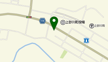 上砂川町町民センターの地図画像