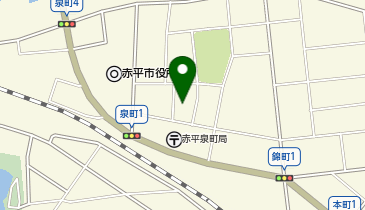 赤平経済センターの地図画像