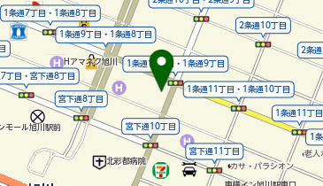 太陽生命旭川ビルの地図画像